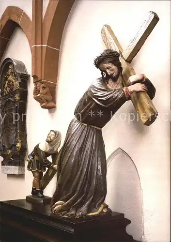Wetzlar Christus traegt das Kreuz im Dom Kat. Wetzlar
