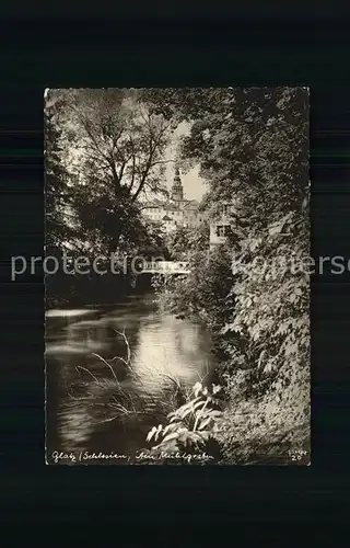 Glatz Niederschlesien Muehlgraben / Klodzko /