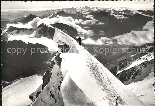 Grossglockner Gipfel Bergsteiger Kat. Heiligenblut