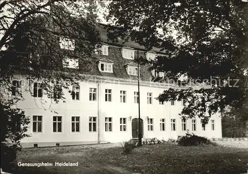 Niesky Genesungsheim Heideland Kat. Niesky