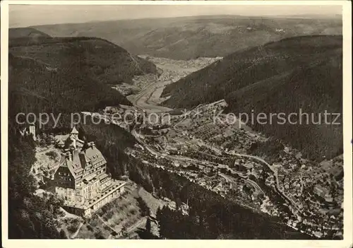 Wildbad Schwarzwald Sommerberghotel Badekur Kat. Bad Wildbad