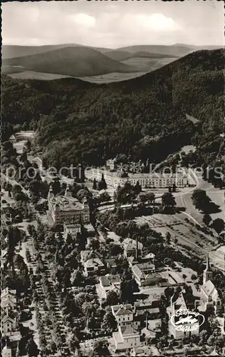 Wildungen Bad Kurklinik Luftbild Kat. Bad Wildungen