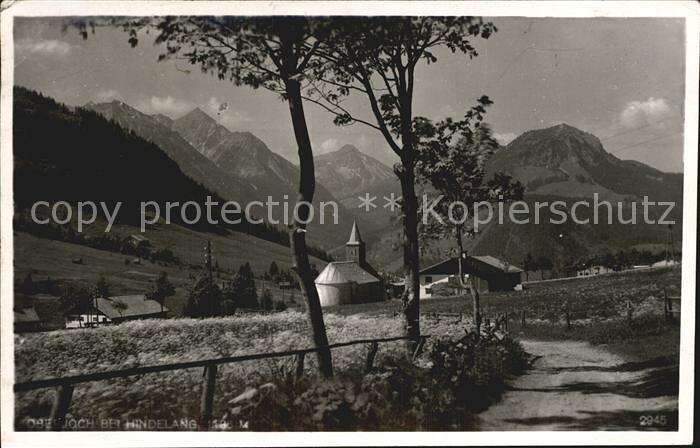 Ak Ansichtskarte Oberjoch Haus Petra Kat Bad Hindelang Nr
