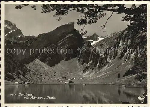 Seealpsee Altmann Saentis Kat. Schwende