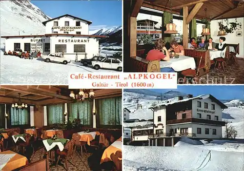 Galtuer Tirol Cafe Restaurant Alpkogel   Kat. Galtuer