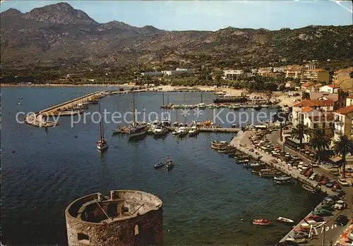 Calvi Korsika Hafen  Kat. Calvi
