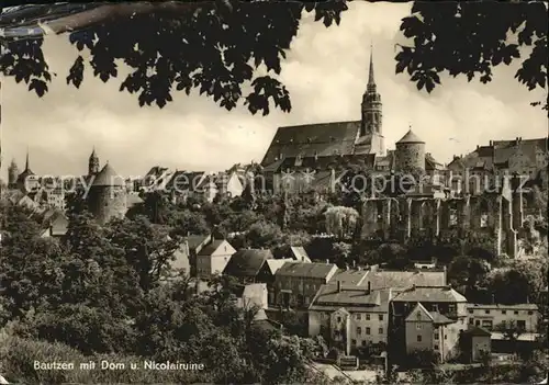 Bautzen Dom Nicolairuine Kat. Bautzen