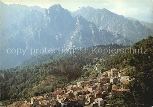 Ghisoni Korsika Panorama Kat. Ghisoni