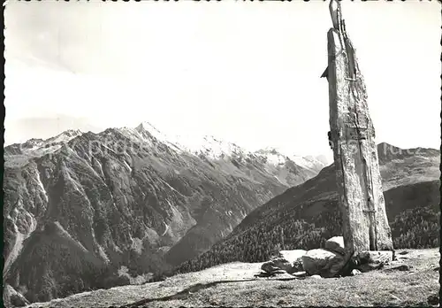 Plattenkogel Blick nach Suedost Kat. Krimml