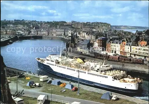 Dieppe Seine Maritime Faehrschiff Hafen Kat. Dieppe