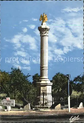 La Bataille Champaubert Denkmal Sieg Napoleon Kat. La Bataille