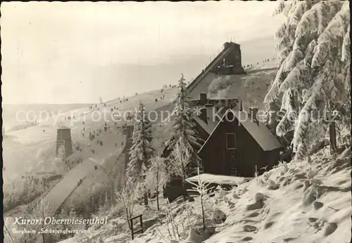 Oberwiesenthal Erzgebirge Bergheim Schoenjungferngrund Kat. Oberwiesenthal