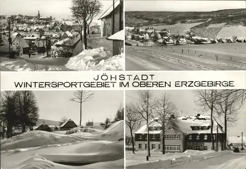 Joehstadt Wintersportgebiet Ortsansichten Winter Kat. Joehstadt