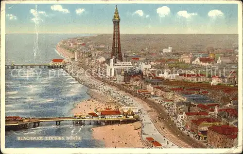 Blackpool Fliegeraufnahme Kat. Blackpool