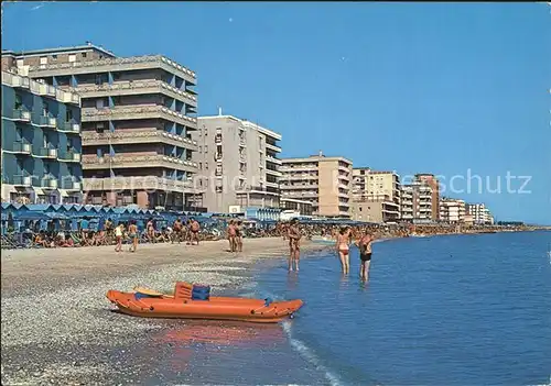 Pesaro Alberghi visti dal mare Kat. Pesaro