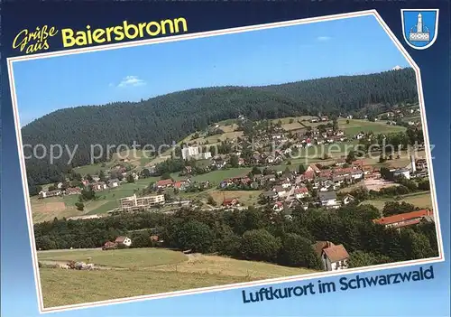 Baiersbronn Schwarzwald Panorama Kat. Baiersbronn