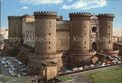 Napoli Neapel Maschio Angioino Burg Kat. Napoli
