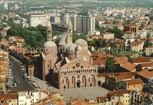 Padova Basilica del Santo vista dell aero Kat. Padova