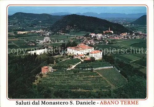 Abano Terme Fliegeraufnahme Monastero S. Daniele Kat. Abano Terme