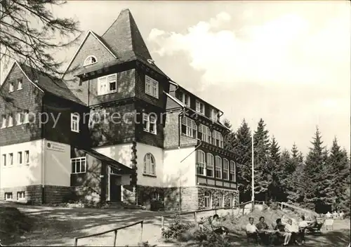 Finsterbergen Erholungsheim Spiessberghaus am Rennsteig Kat. Finsterbergen Thueringer Wald