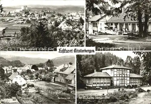 Finsterbergen Cafe Leinagrund Restaurant Steigermuehle  Kat. Finsterbergen Thueringer Wald