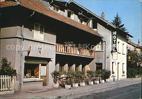 Plainfaing Hotel D`Alsace Kat. Plainfaing