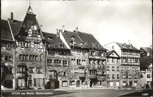 Stein Rhein Rathausplatz Kat. Stein Rhein