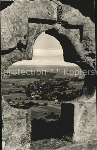 Frauenstein Sachsen Burgruine Kleinbobritzsch Kat. Frauenstein Sachsen