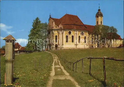 Wies Allgaeu Wallfahrtskirche Kat. Sulzberg