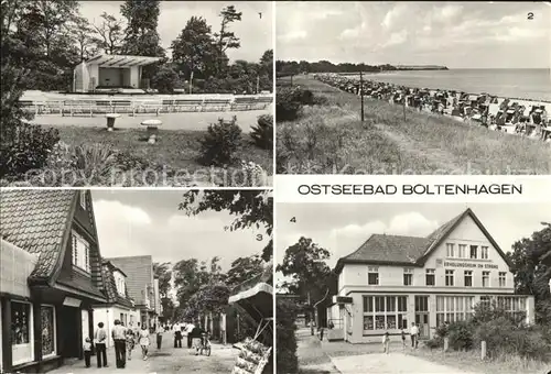 Boltenhagen Ostseebad Strand Erholungsheim Konzertplatz Kat. Ostseebad Boltenhagen