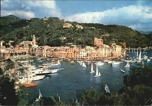 Portofino Liguria Riviera di Levante Hafen Kat. Portofino
