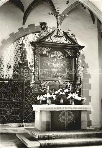 Freiberg Sachsen Dom Altar Kat. Freiberg