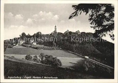 Augustusburg Museum fuer Heimatkunde Bergbahn Kat. Augustusburg