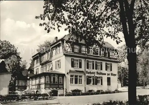 Bad Klosterlausnitz Kurhtoel Waldhaus zur Koeppe Kat. Bad Klosterlausnitz