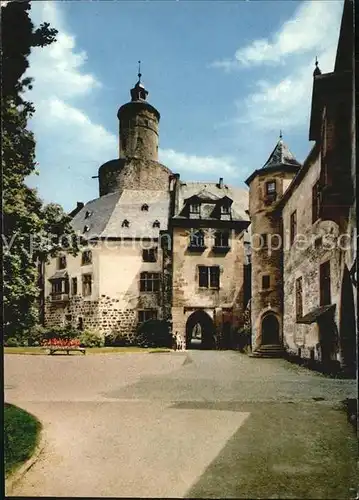 Buedingen Hessen Schlosshof Kat. Buedingen