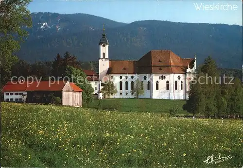 Wies Allgaeu Wallfahrtskirche Kat. Sulzberg