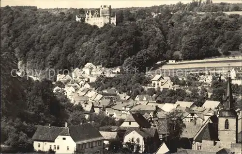 Kranichfeld Blick vom Ruhmberg Kat. Kranichfeld