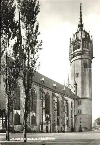 Wittenberg Lutherstadt Schlosskirche Kat. Wittenberg