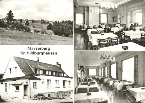 Masserberg HOG Berghof Gastraeume Kat. Masserberg