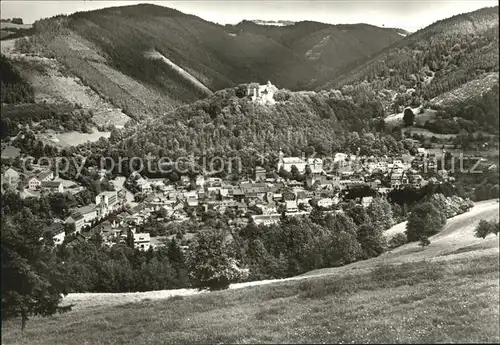 Leutenberg Thueringen Totalansicht Kat. Leutenberg