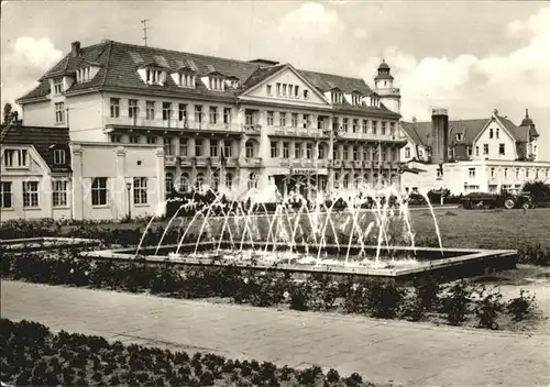 Kuehlungsborn Ostseebad FDGB Erholungsheim Georgi Dimitroff Kat. Kuehlungsborn