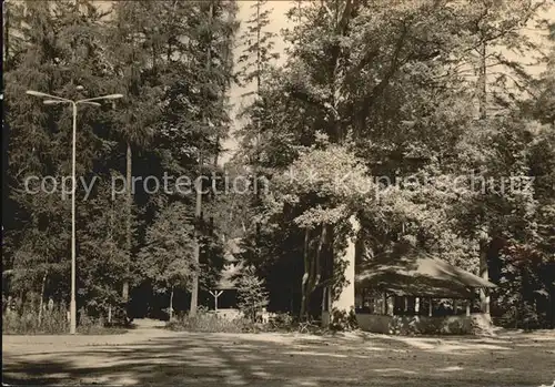 Ziegelroda Waldgaststaette Jaegerhuette Ziegelrodaer Forst Kat. Querfurt