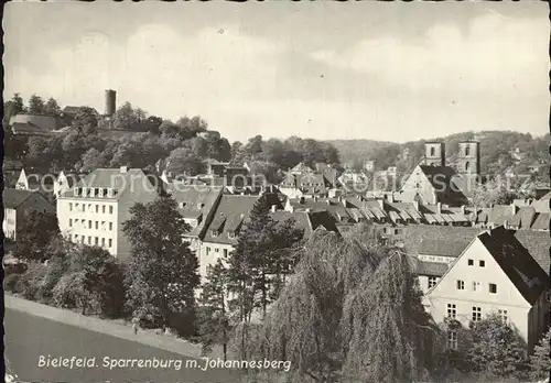 Bielefeld Sparrenburg mit Johannesberg Kat. Bielefeld
