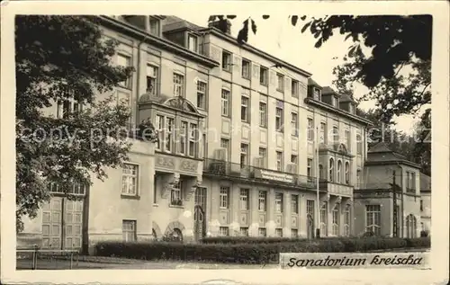 Kreischa Sanatorium  Kat. Kreischa Dresden