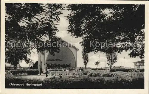 Heringsdorf Ostseebad Usedom Konzertbuehne  Kat. Heringsdorf