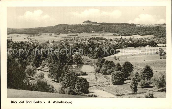 Bad Berka Blick von der Wilhelmsburg Kat. Bad Berka Nr. ks63621