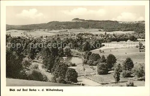 Bad Berka Blick von der Wilhelmsburg Kat. Bad Berka