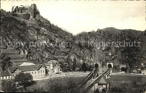 Altenahr Burgruine Are mit 3 Tunnels Kat. Altenahr