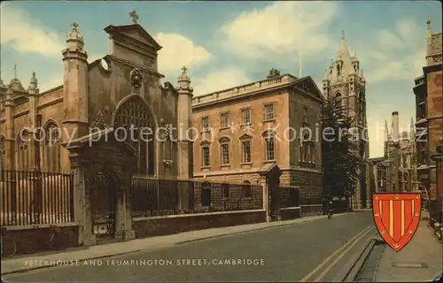 Cambridge Cambridgeshire Peterhouse an Trumpington Street