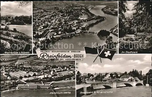 Rheinfelden Baden Rheinbruecke Aluminium Werke %fa Kat. Rheinfelden (Baden)